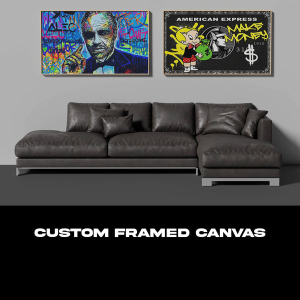 Custom Framed Canvas