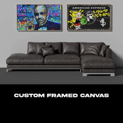 Custom Framed Canvas